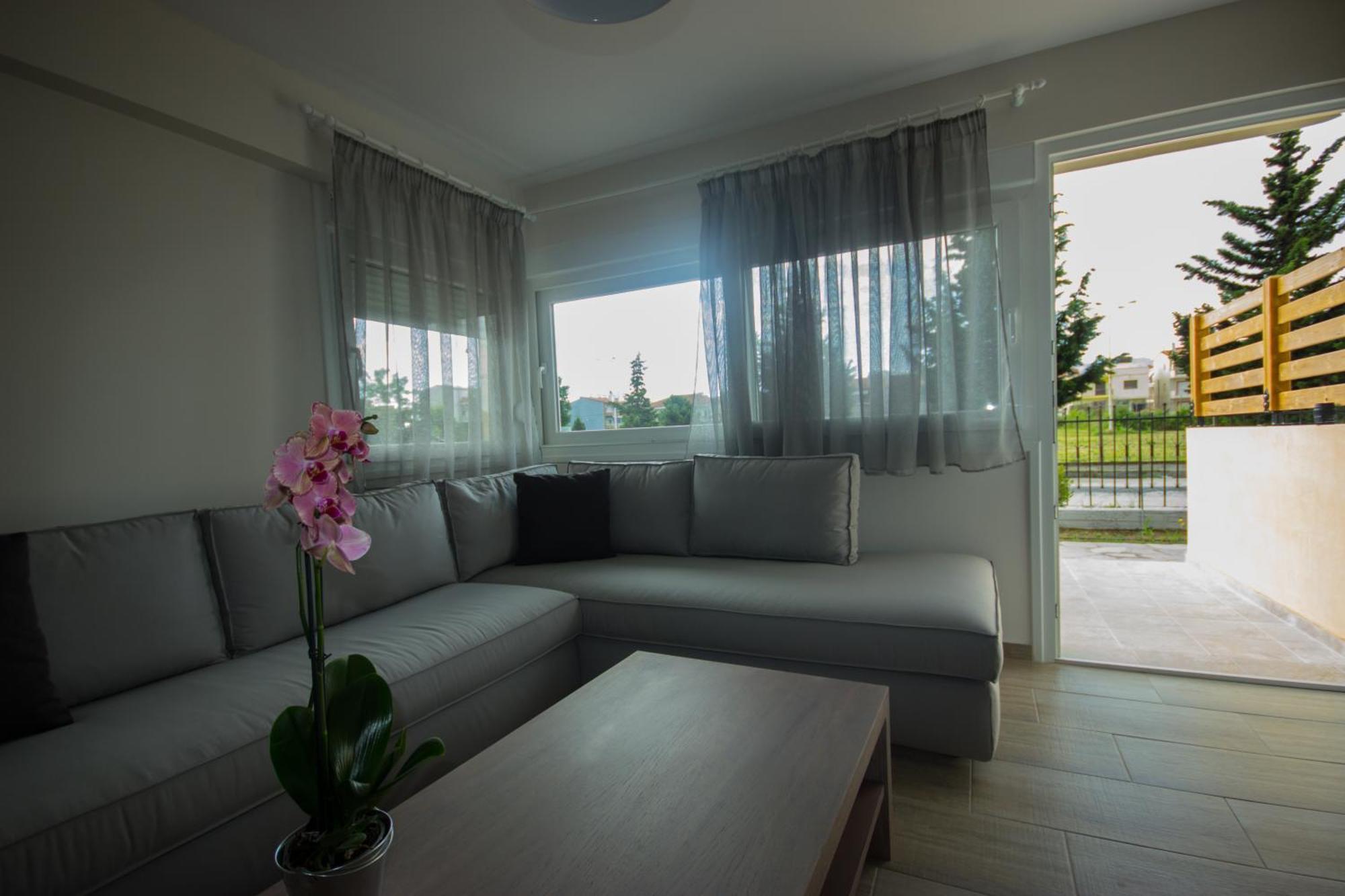 Ferienwohnung Erofilio Keramotí Exterior foto